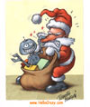 Santa delivering technology...