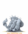 Lady Liberty flashing