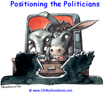 Positioning the Politicians