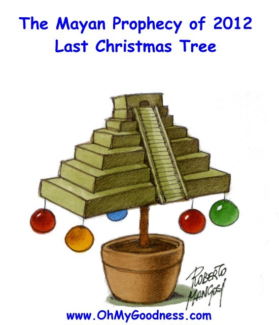 The Mayan prophecy of 2012 - last christmas tree