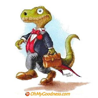 : See ya later alligator...