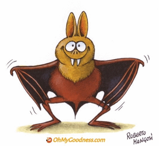 : El Murciélago que baila te desea Feliz Halloween