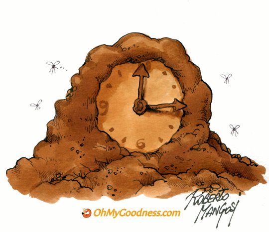 : orologio di... cioccolata (?)