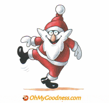: Dancing Santa Claus