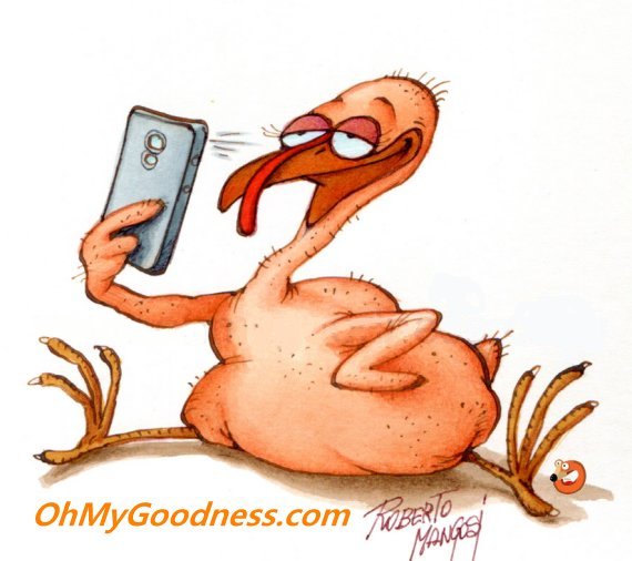 : Stuffed Turkey Selfie