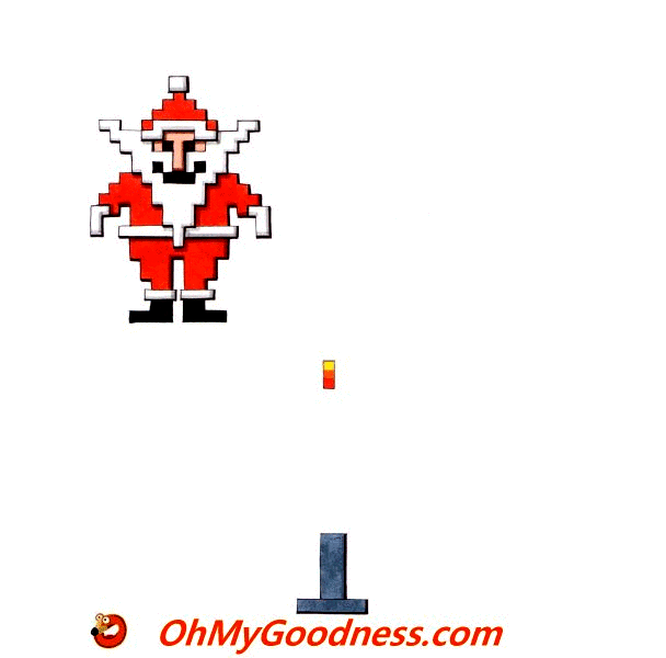 : Merry Christas from Arcade Santa