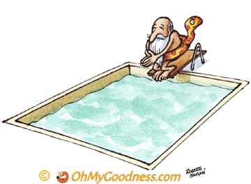 : Moisés en la piscina