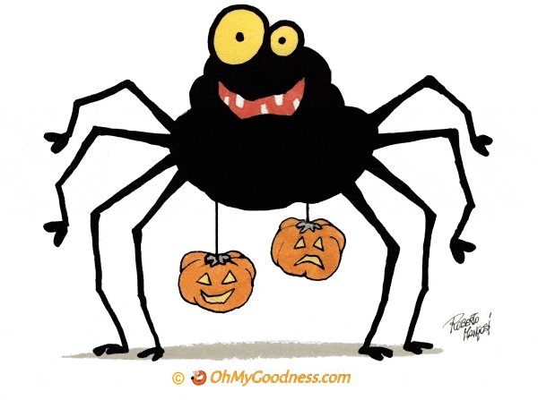 : Araña de Halloween