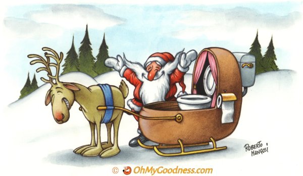 Santa's comforts