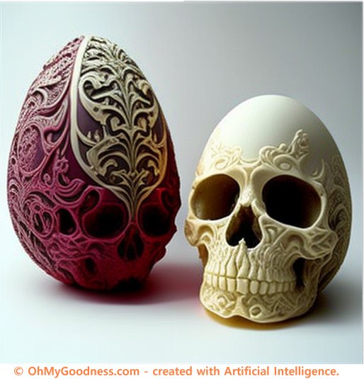 Scary Easter eggs