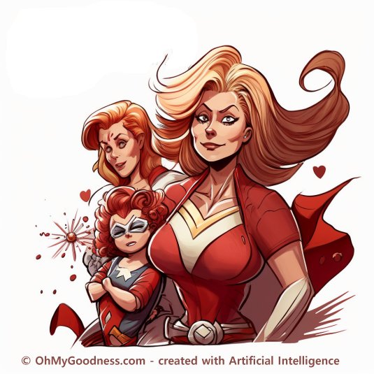 : Moms are superheroes
