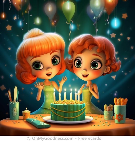 : Happy birthday born under the sign of Gemini