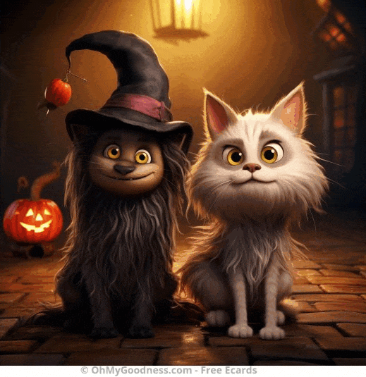 Mascotas de Halloween