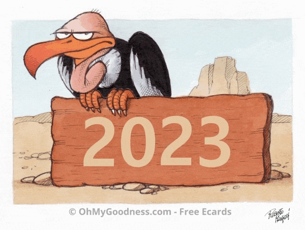 Non vediamo l'ora che termini il 2023!