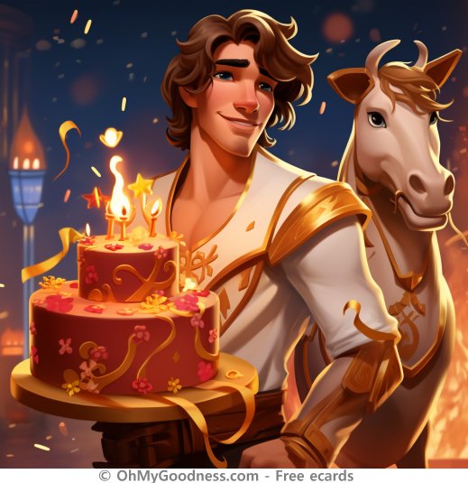 Buon compleanno principe del sagittario