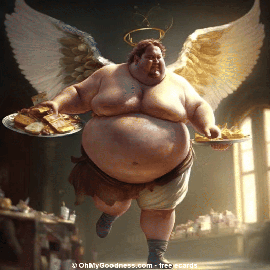 The Angel of the Monday after Easter lunch.