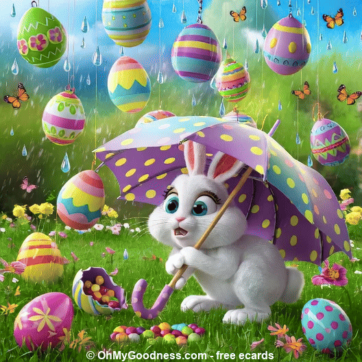 Pioggia di dolcezza... Buona Pasqua!
