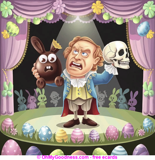 To be, or to bite? That is the Easter question!