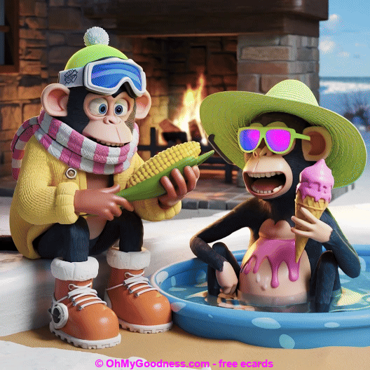 From cold to hot. Ready for summer?