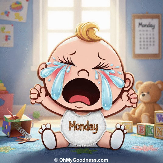 Es lunes, beb.
