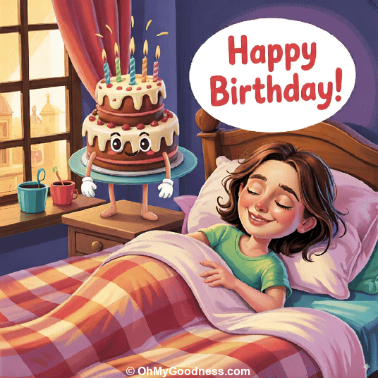 Good morning and have a wonderful birthday!