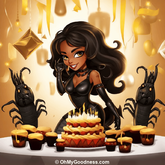 Happy birthday, little scorpion