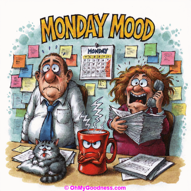 Monday...