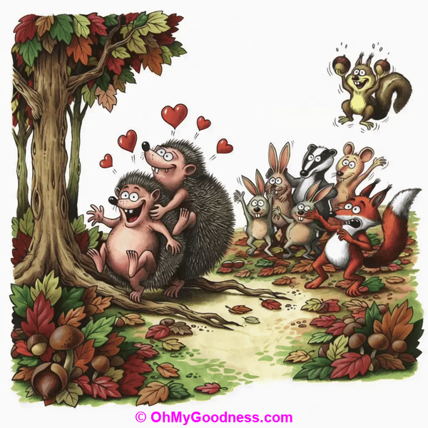 L'amore � nell'aria in autunno