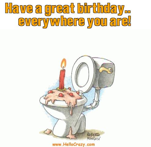 : Have a great birthday.. everywhere you are!