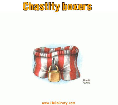: Chastity boxers