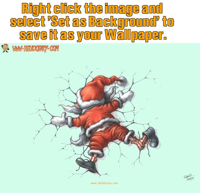 : Smashed Santa (640x480)