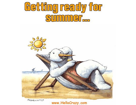 : Getting ready for summer...