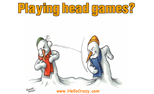 : Playing head games?