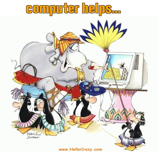 : computer helps...