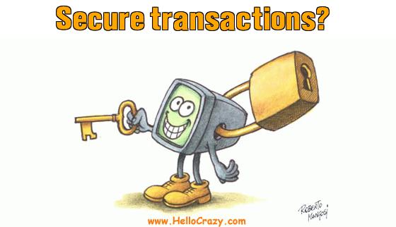 : Secure transactions?