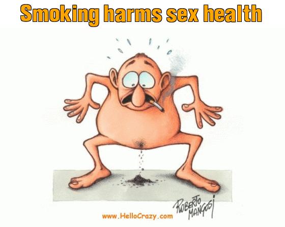 : Smoking harms sex health
