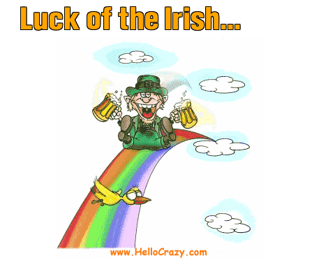 : Luck of the Irish...