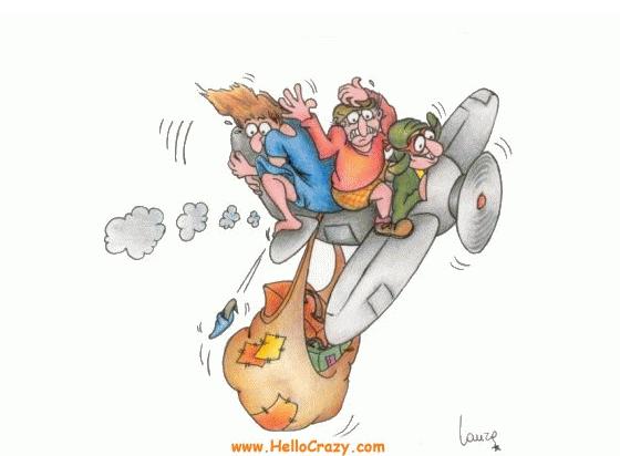 : flying to vacations