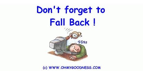 : don't forget to fall back