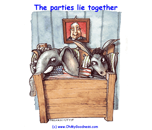 : The Parties lie together