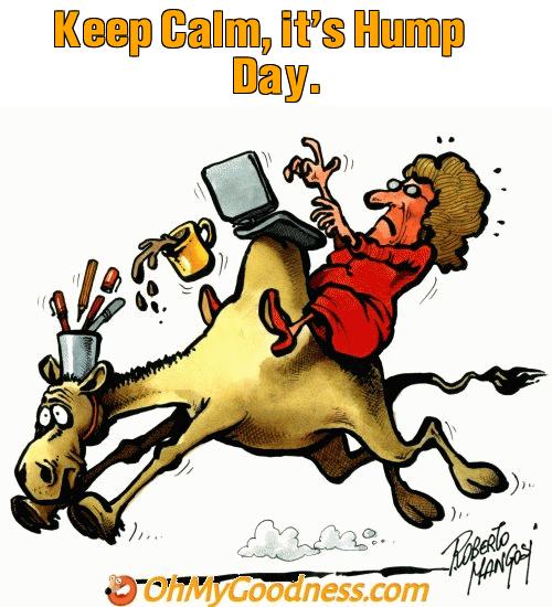 : Keep Calm, it's Hump Day.