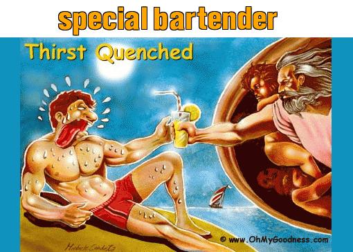 : special bartender
