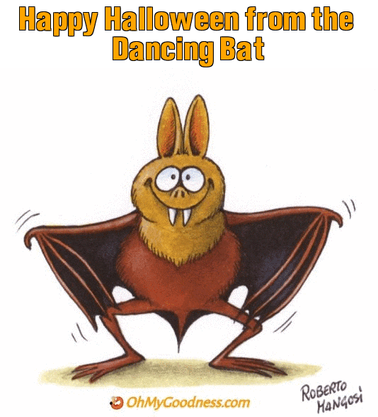 : Happy Halloween from the Dancing Bat