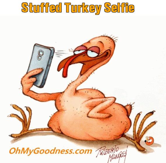 : Stuffed Turkey Selfie