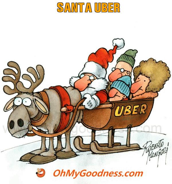 : SANTA UBER