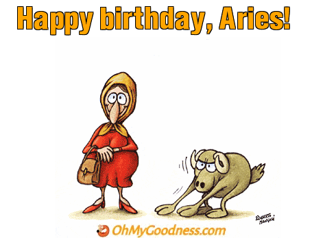 : Happy birthday, Aries!