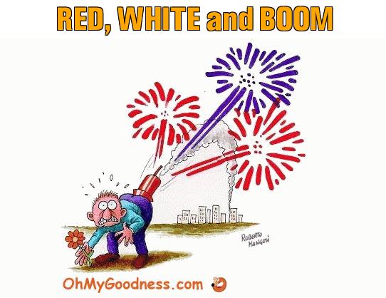 : RED, WHITE and BOOM