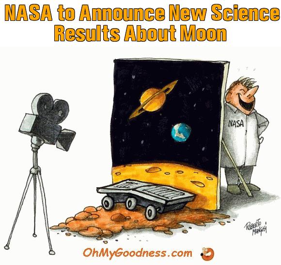 : NASA to Announce New Science Results About Moon