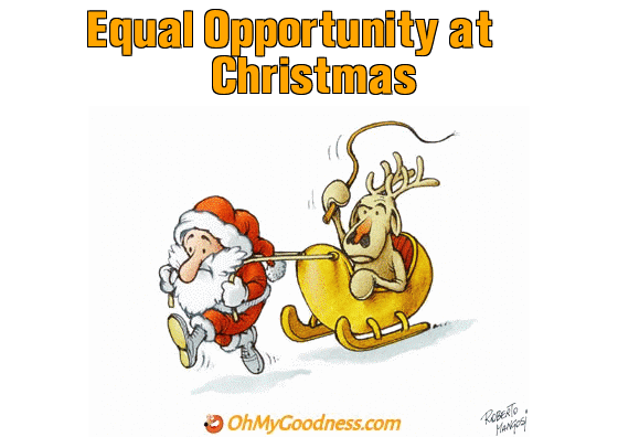 : Equal Opportunity at Christmas