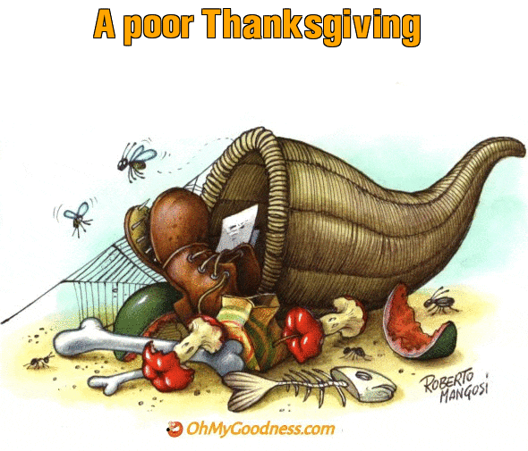 : A poor Thanksgiving